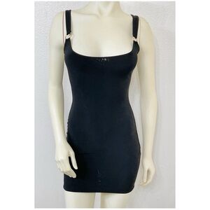 PrettyLittleThing Black Mini Dress Size 6